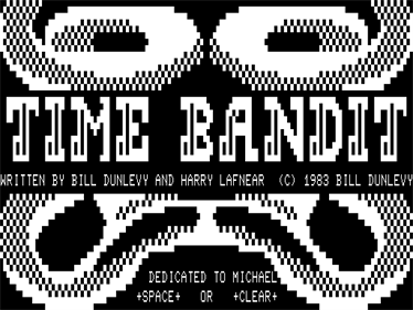 Time Bandit - Screenshot - Game Title Image