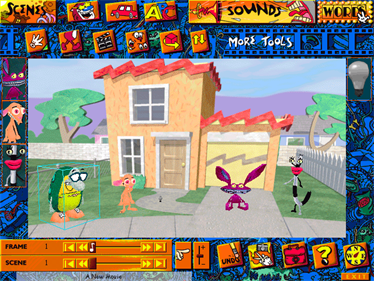 Nickelodeon 3D Movie Maker - Screenshot - Gameplay Image