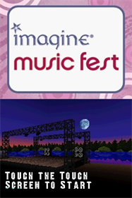 Imagine: Music Fest - Screenshot - Game Title Image