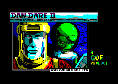 Dan Dare II: Mekon's Revenge - Screenshot - Game Title Image