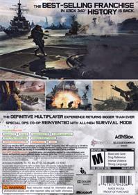 Call of Duty: Modern Warfare 3 - Box - Back Image