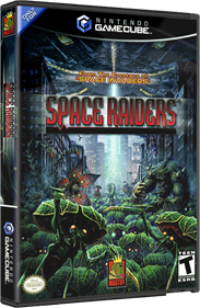 Space Raiders - Box - 3D Image