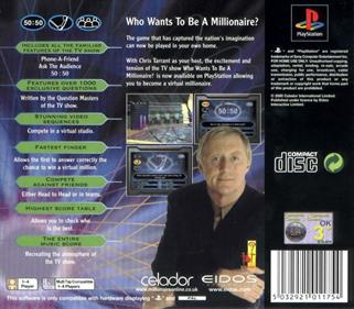 Who Wants to Be a Millionaire - Box - Back Image