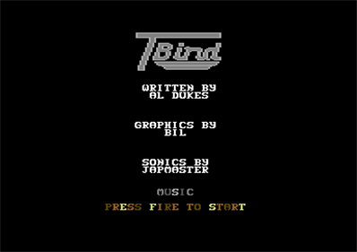 T-Bird - Screenshot - Game Title Image