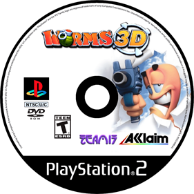 Worms 3D - Fanart - Disc Image