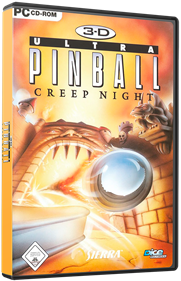 3-D Ultra Pinball: Creep Night - Box - 3D Image