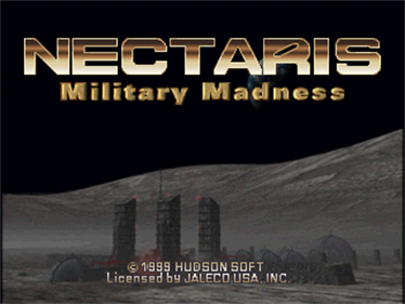 Nectaris: Military Madness - Screenshot - Game Title Image