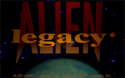 Alien Legacy - Screenshot - Game Title Image