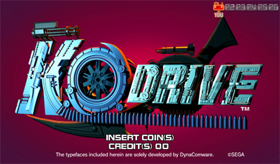 K.O. Drive - Screenshot - Game Title Image