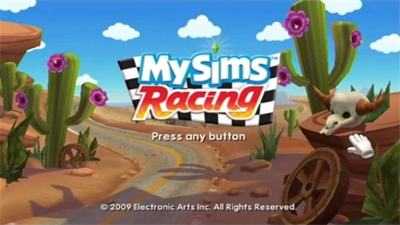 MySims Racing - Screenshot - Game Title Image