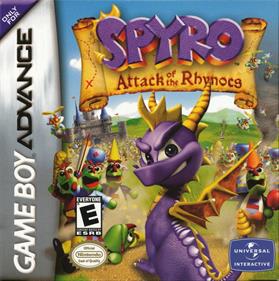 Spyro: Attack of the Rhynocs - Box - Front Image