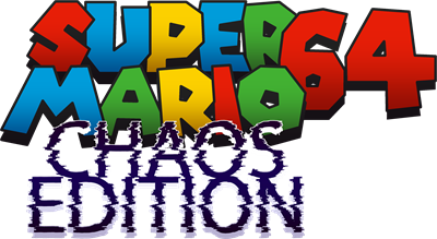Super Mario 64: Chaos Edition - Clear Logo Image