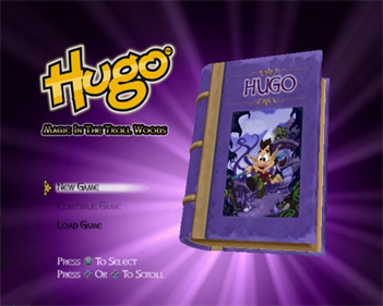 Hugo: Magic in the Troll Woods - Screenshot - Game Title Image