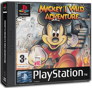 Mickey's Wild Adventure - Box - 3D Image