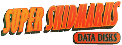 Super Skidmarks Data Disks - Clear Logo Image