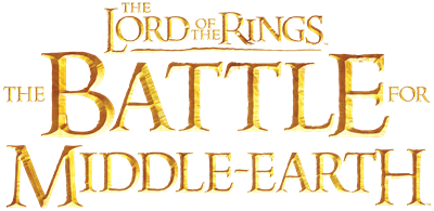 The Lord of the Rings: The Battle for Middle-Earth - Clear Logo Image