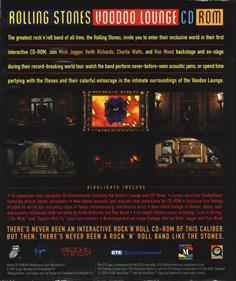 Rolling Stones Voodoo Lounge CD-ROM - Box - Back Image