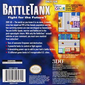 BattleTanx - Box - Back Image