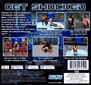 WWE SmackDown! Shock Value - Box - Back Image