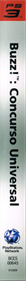 Buzz! Quiz World - Box - Spine Image