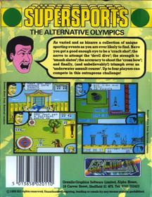 Supersports: The Alternative Olympics - Box - Back Image
