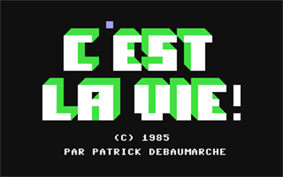 C'est la vie! - Screenshot - Game Title Image