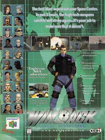 WinBack: Covert Operations - Advertisement Flyer - Front Image