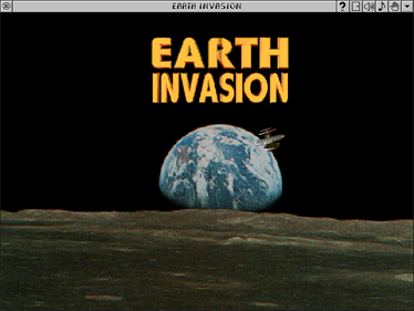 Earth Invasion - Screenshot - Game Title Image