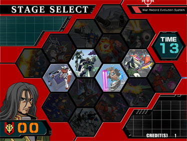 Mobile Suit Gundam: Spirits of Zeon - Screenshot - Game Select Image