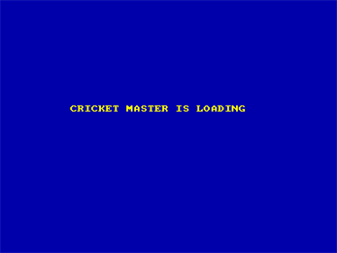 Cricket Master - Screenshot - Game Title Image