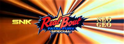 Real Bout Fatal Fury Special - Arcade - Marquee Image