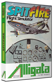 Spitfire Flight Simulator - Box - 3D Image