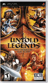 Untold Legends: Brotherhood of the Blade - Box - Front - Reconstructed Image