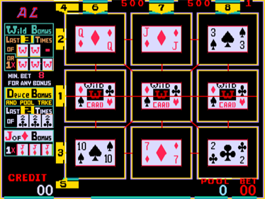 3 Card Poker 96 - Screenshot - Gameplay