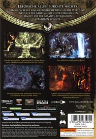 Tomb Raider: Underworld - Box - Back Image