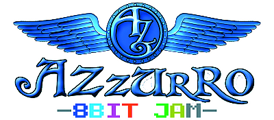 Azzurro 8Bit Jam - Clear Logo Image