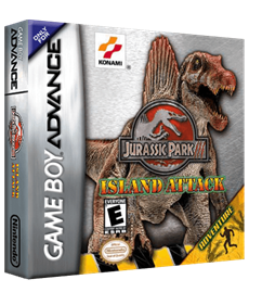 Jurassic Park III: Island Attack - Box - 3D Image