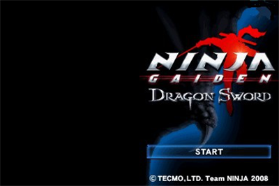 Ninja Gaiden: Dragon Sword - Screenshot - Game Title Image