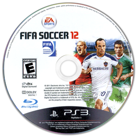 FIFA Soccer 12 - Disc Image