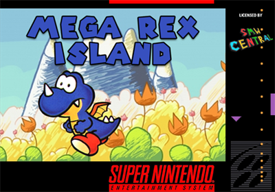 Mega Rex Island - Fanart - Box - Front Image