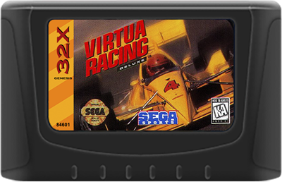 Virtua Racing Deluxe - Cart - Front Image