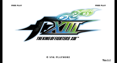The King of Fighters XIII - Screenshot - Game Title Image