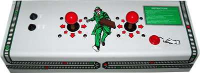 Agent X - Arcade - Control Panel Image