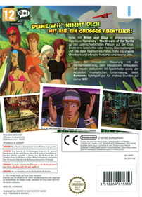 Runaway: The Dream of the Turtle - Box - Back Image