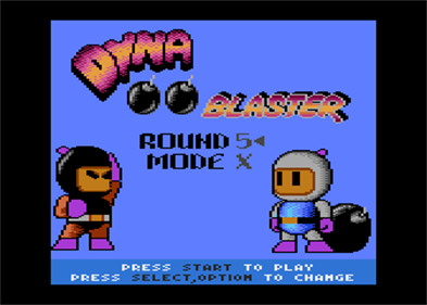 Dyna Blaster - Screenshot - Game Title Image
