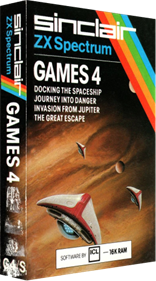 Games 4 - Box - 3D Image