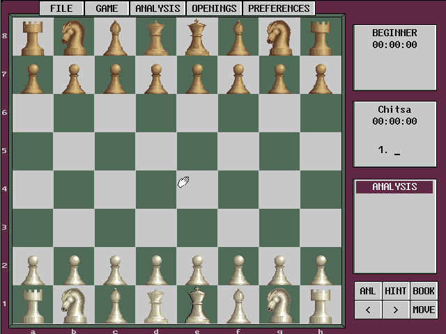Grandmaster Chess: CD-ROM Edition