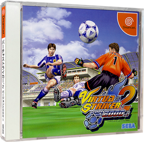 Virtua Striker 2 - Box - 3D Image