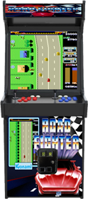 Road Fighter - Arcade - Cabinet Image