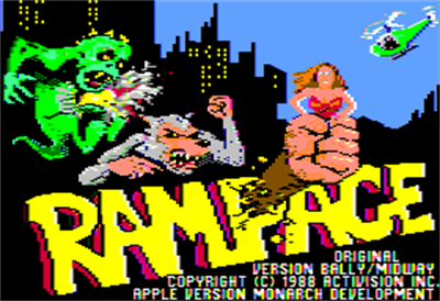 Rampage - Screenshot - Game Title Image